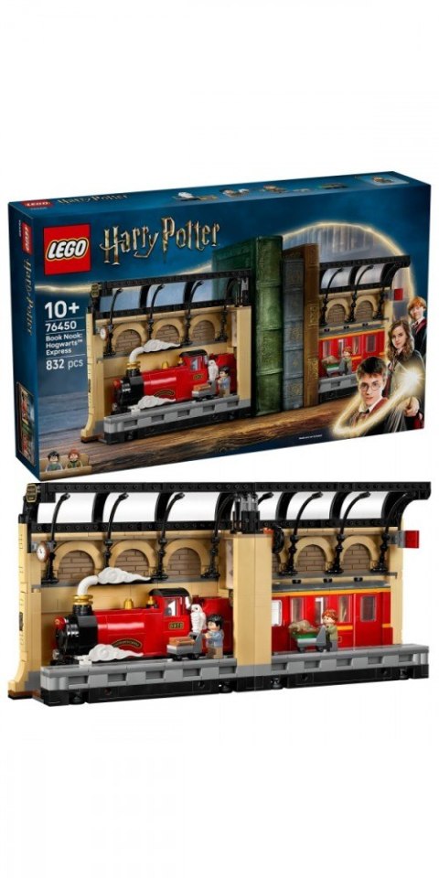 Klocki harry potter 76450 book nook: ekspres do hogwartu Klocki harry potter 76450 book nook: ekspres do hogwartu