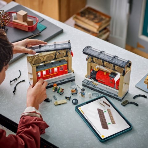 Klocki harry potter 76450 book nook: ekspres do hogwartu Klocki harry potter 76450 book nook: ekspres do hogwartu