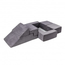 Meowbaby velvet bricks set multifunkcyjny plac za