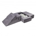 Meowbaby velvet bricks set multifunkcyjny plac za
