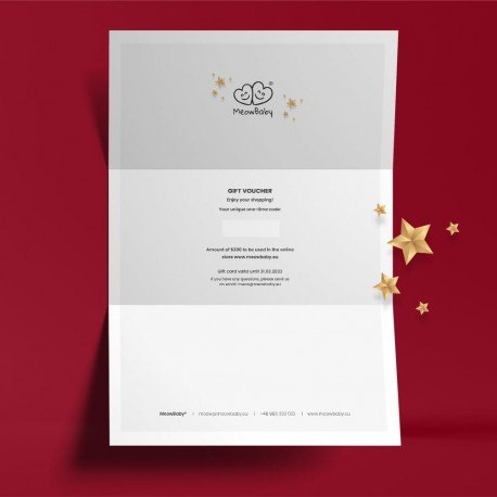 Meowbaby voucher prezentowy Meowbaby voucher prezentowy
