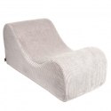 Wave lounger aesthetic ecru