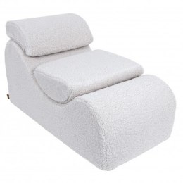 Wave lounger bearly biały