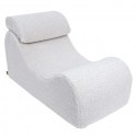 Wave lounger bearly biały