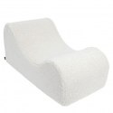 Wave lounger bearly kremowy
