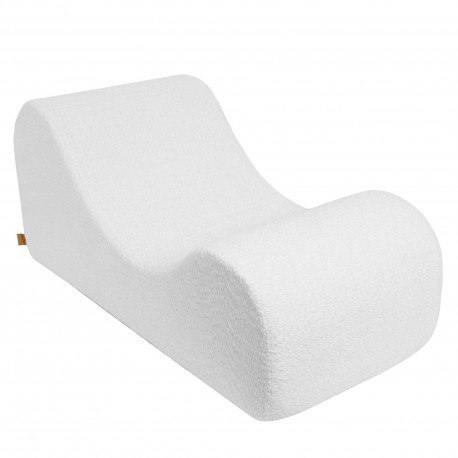Wave lounger boucle biały Wave lounger boucle biały