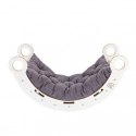 Large dream rocker białe drewno & zjeżdżalnia z sz