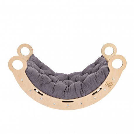 Large dream rocker naturalne drewno & zjeżdżalnia Large dream rocker naturalne drewno & zjeżdżalnia