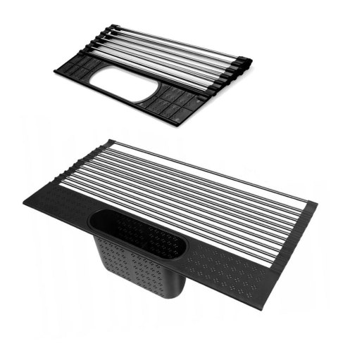 SKŁADANA KRATKA STALOWA NA ZLEWOZMYWAK 44x28cm TADAR ROLL UP TD-9510 SKŁADANA KRATKA STALOWA NA ZLEWOZMYWAK 44x28cm TADAR ROLL UP TD-9510