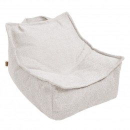 Boucle sako bag - pufa dla dzieci kolor champagne