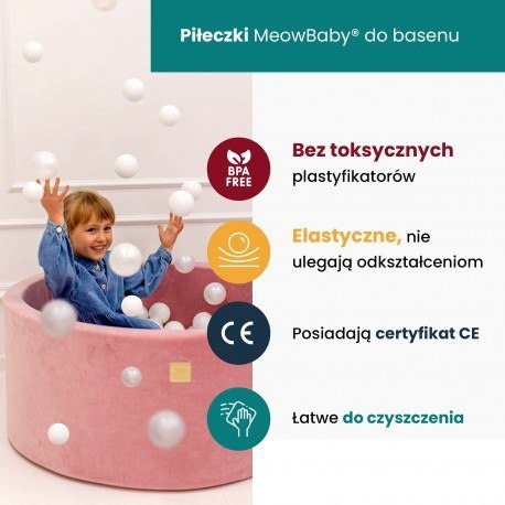 Meowbaby piankowy zestaw do zabawy z suchym basen Meowbaby piankowy zestaw do zabawy z suchym basen