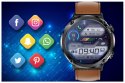 SMARTWATCH MĘSKI GRAVITY GT21-4 - BLUETOOTH CALL, DODATKOWY PASEK (sg025d)