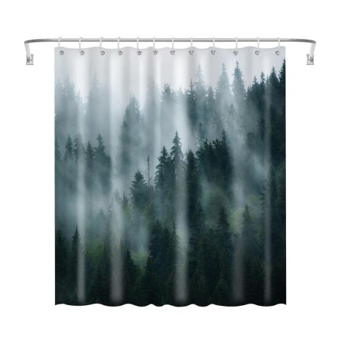 Zasłona prysznicowa, kurtyna z wydrukiem 3D, wodoodporna 200x180 cm ZPR21