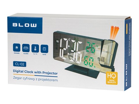50-349# Zegar cyfrowy z projektorem blow cl-02 50-349# Zegar cyfrowy z projektorem blow cl-02