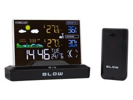 50-386# Stacja pogodowa bezprzewodowa blow ws104 czarna