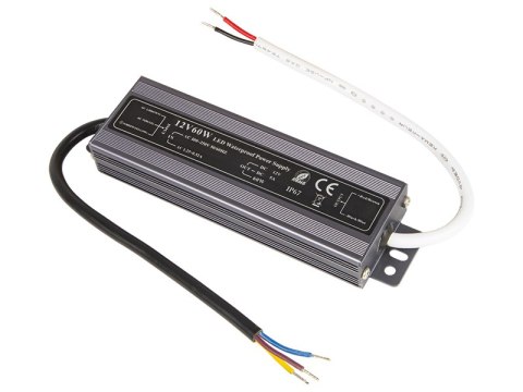 70-504# Zasilacz do systemów led 12v/ 5a 60w 70-504# Zasilacz do systemów led 12v/ 5a 60w
