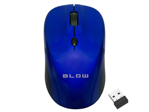 84-004# Mysz optyczna bezprzewodowa blow mb-10 niebieska 84-004# Mysz optyczna bezprzewodowa blow mb-10 niebieska