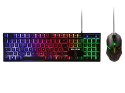 84-219# Klawiatura+mysz blow z podświetleniem led trigger