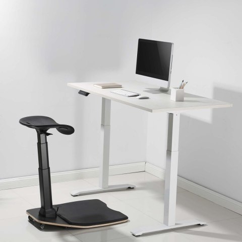 Ergonomiczne krzesło Maclean, regulacja wysokości, pochylone z matą przeciwzmęczeniową, 615-1180mm, MC-872 Ergonomiczne krzesło Maclean, regulacja wysokości, pochylone z matą przeciwzmęczeniową, 615-1180mm, MC-872
