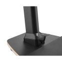 Ergonomiczne krzesło Maclean, regulacja wysokości, pochylone z matą przeciwzmęczeniową, 615-1180mm, MC-872