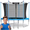 TRAMPOLINA OGRODOWA 10FT/312ĆM Z SIATKĄ WEWNĘ TRZNĄ I DRABINKĄ TRAMPOLINA OGRODOWA 10FT/312ĆM Z SIATKĄ WEWNĘ TRZNĄ I DRABINKĄ