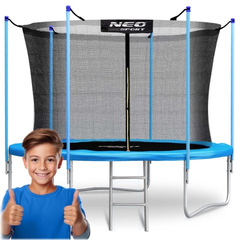 TRAMPOLINA OGRODOWA 10FT/312ĆM Z SIATKĄ WEWNĘ TRZNĄ I DRABINKĄ TRAMPOLINA OGRODOWA 10FT/312ĆM Z SIATKĄ WEWNĘ TRZNĄ I DRABINKĄ