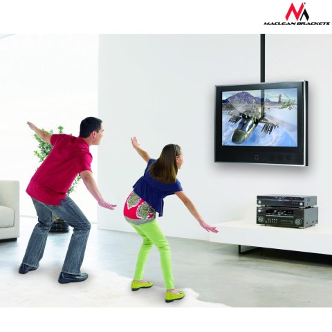 Uchwyt do telewizora sufitowy 23-42" Maclean MC-580 50kg VESA 200x200 Uchwyt do telewizora sufitowy 23-42" Maclean MC-580 50kg VESA 200x200