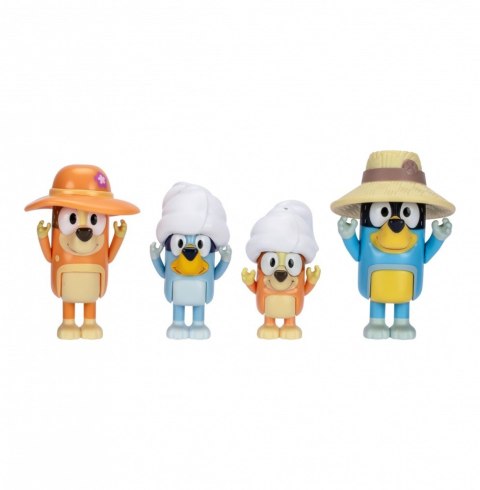 Zestaw figurek bluey rodzinna wycieczka Zestaw figurek bluey rodzinna wycieczka