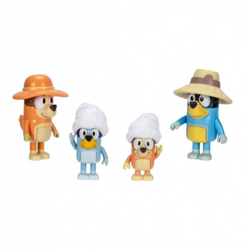 Zestaw figurek bluey rodzinna wycieczka Zestaw figurek bluey rodzinna wycieczka