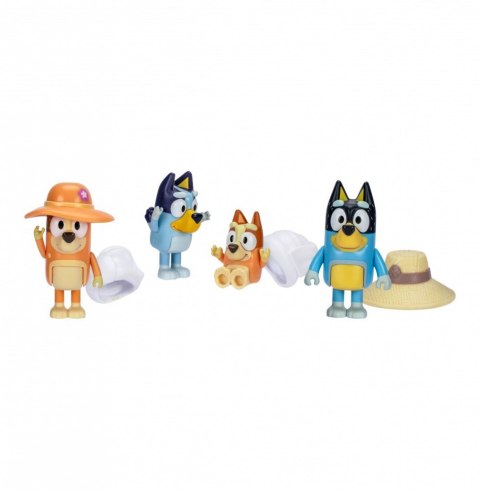 Zestaw figurek bluey rodzinna wycieczka Zestaw figurek bluey rodzinna wycieczka