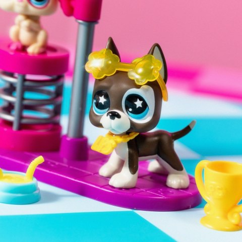 Zestaw figurek littlest pet shop g7 s3 disco z 3 figurkami Zestaw figurek littlest pet shop g7 s3 disco z 3 figurkami