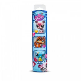 Zestaw figurek littlest pet shop g7 s3 pet trios tuba 3-pak