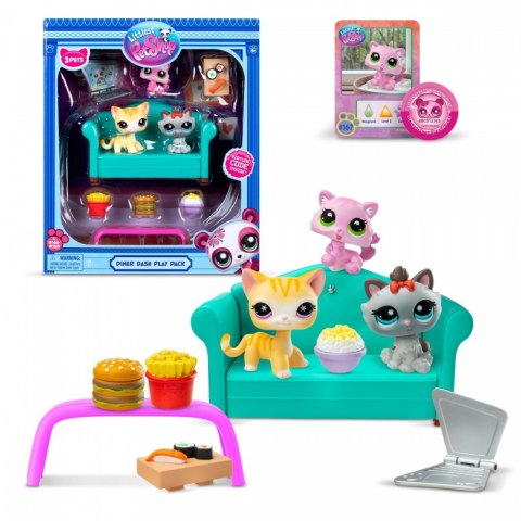 Zestaw figurek littlest pet shop g7 s3 podwieczorek Zestaw figurek littlest pet shop g7 s3 podwieczorek