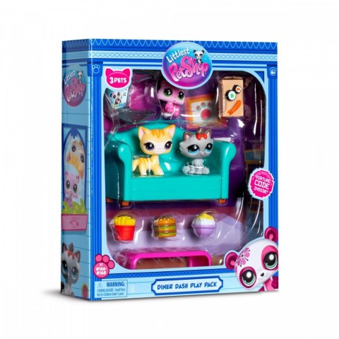 Zestaw figurek littlest pet shop g7 s3 podwieczorek Zestaw figurek littlest pet shop g7 s3 podwieczorek