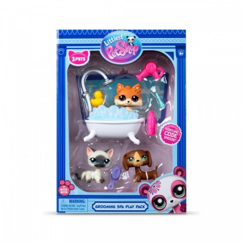 Zestaw littlest pet shop g7 s3 spa z 3 figurkami Zestaw littlest pet shop g7 s3 spa z 3 figurkami