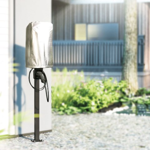 Zewnętrzny stojak do ładowarek samochodowych EV oraz PHEV Maclean, stalowy, 15kg max, MCE456 Zewnętrzny stojak do ładowarek samochodowych EV oraz PHEV Maclean, stalowy, 15kg max, MCE456