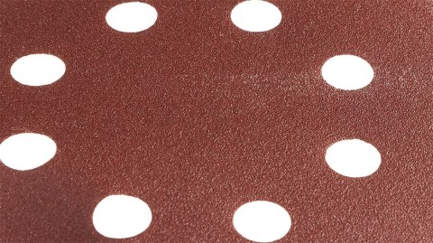 Krążki ścierne na rzep 125 mm, P240, 5 szt., z 8 otworami Krążki ścierne na rzep 125 mm, P240, 5 szt., z 8 otworami