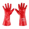 Rękawice ochronne długie PVC, 3121X, rozmiar 10
