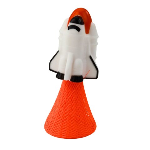 Skaczący Statek Kosmiczny Na Sprężynie Kolorowy Światła 11cm Mix Skaczący Statek Kosmiczny Na Sprężynie Kolorowy Światła 11cm Mix