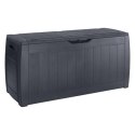 Skrzynia ogrodowa Hollywood 270L graphite