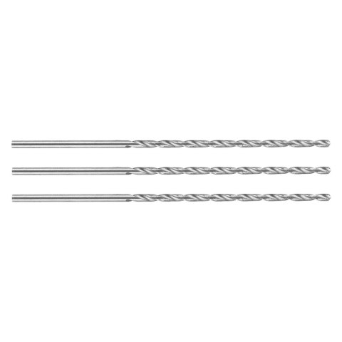 Wiertło do metalu HSS, DIN 340, przedłużane, 2 mm, 3 szt. Wiertło do metalu HSS, DIN 340, przedłużane, 2 mm, 3 szt.