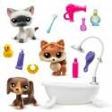 Zestaw littlest pet shop g7 s3 spa z 3 figurkami