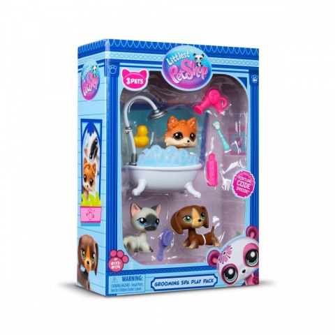 Zestaw littlest pet shop g7 s3 spa z 3 figurkami Zestaw littlest pet shop g7 s3 spa z 3 figurkami