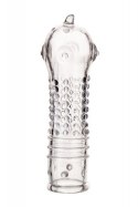 A-TOYS, Penis Sleeve, TPR, Transparent, 14.7 cm