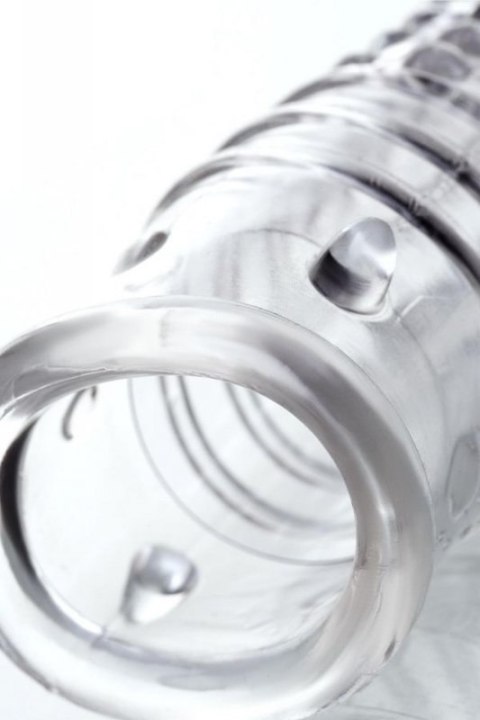 A-TOYS, Penis Sleeve, TPR, Transparent, 14.7 cm A-TOYS, Penis Sleeve, TPR, Transparent, 14.7 cm