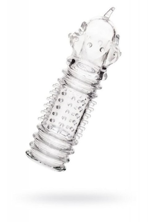 A-TOYS, Penis Sleeve, TPR, Transparent, 15.3 cm A-TOYS, Penis Sleeve, TPR, Transparent, 15.3 cm