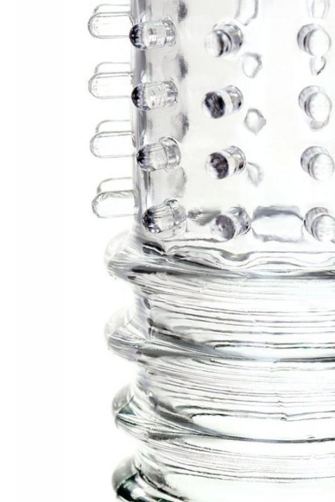 A-TOYS, Penis Sleeve, TPR, Transparent, 15.3 cm A-TOYS, Penis Sleeve, TPR, Transparent, 15.3 cm