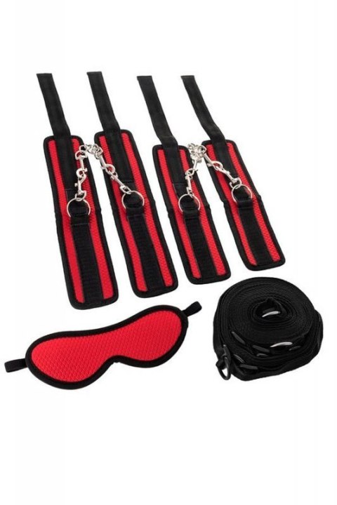 Anonymo bandage set, polyester, red Anonymo bandage set, polyester, red