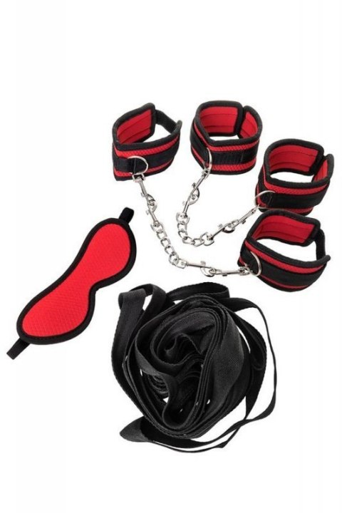 Anonymo bandage set, polyester, red Anonymo bandage set, polyester, red