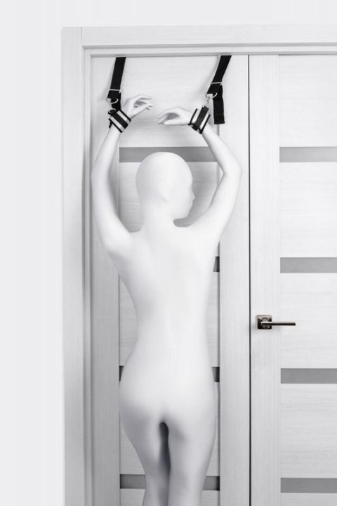 Anonymo hand clamps, polyester, silver, 23 cm Anonymo hand clamps, polyester, silver, 23 cm